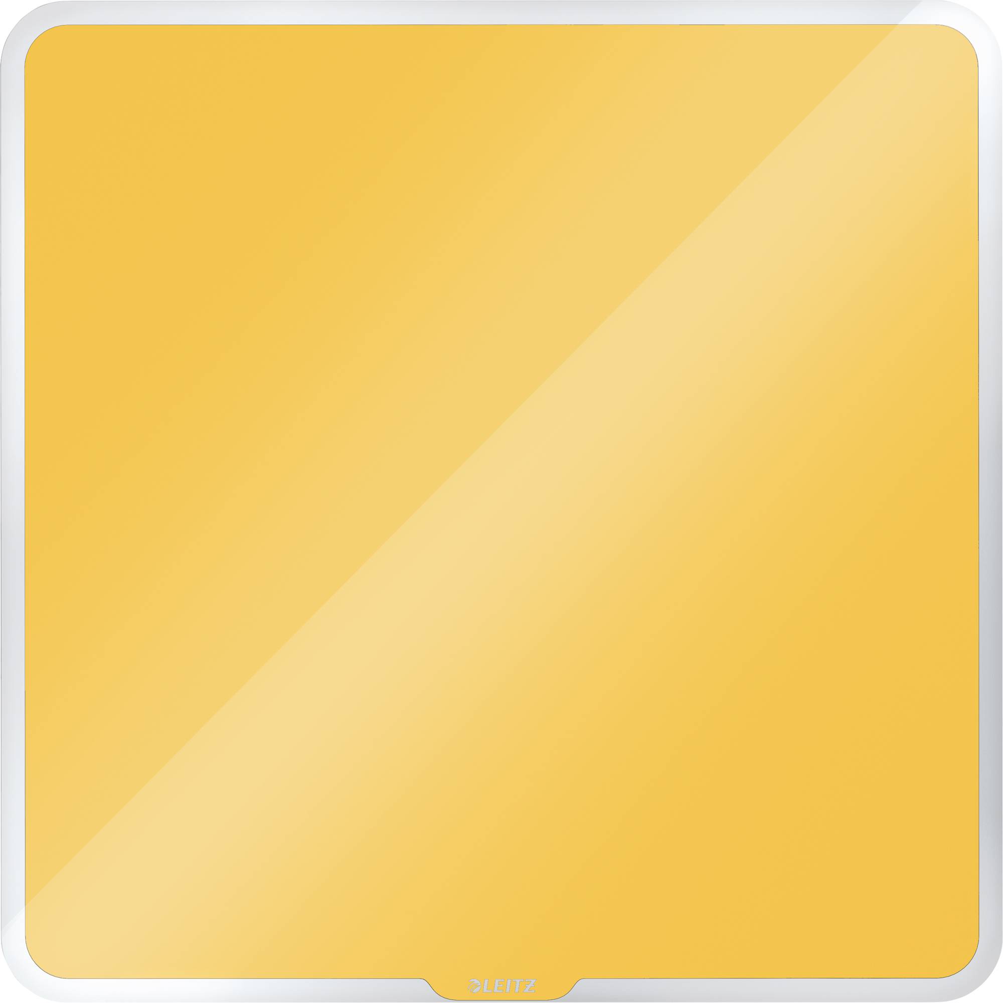 LEITZ Cosy Whiteboard Glas 450 x 450 mm, gelb