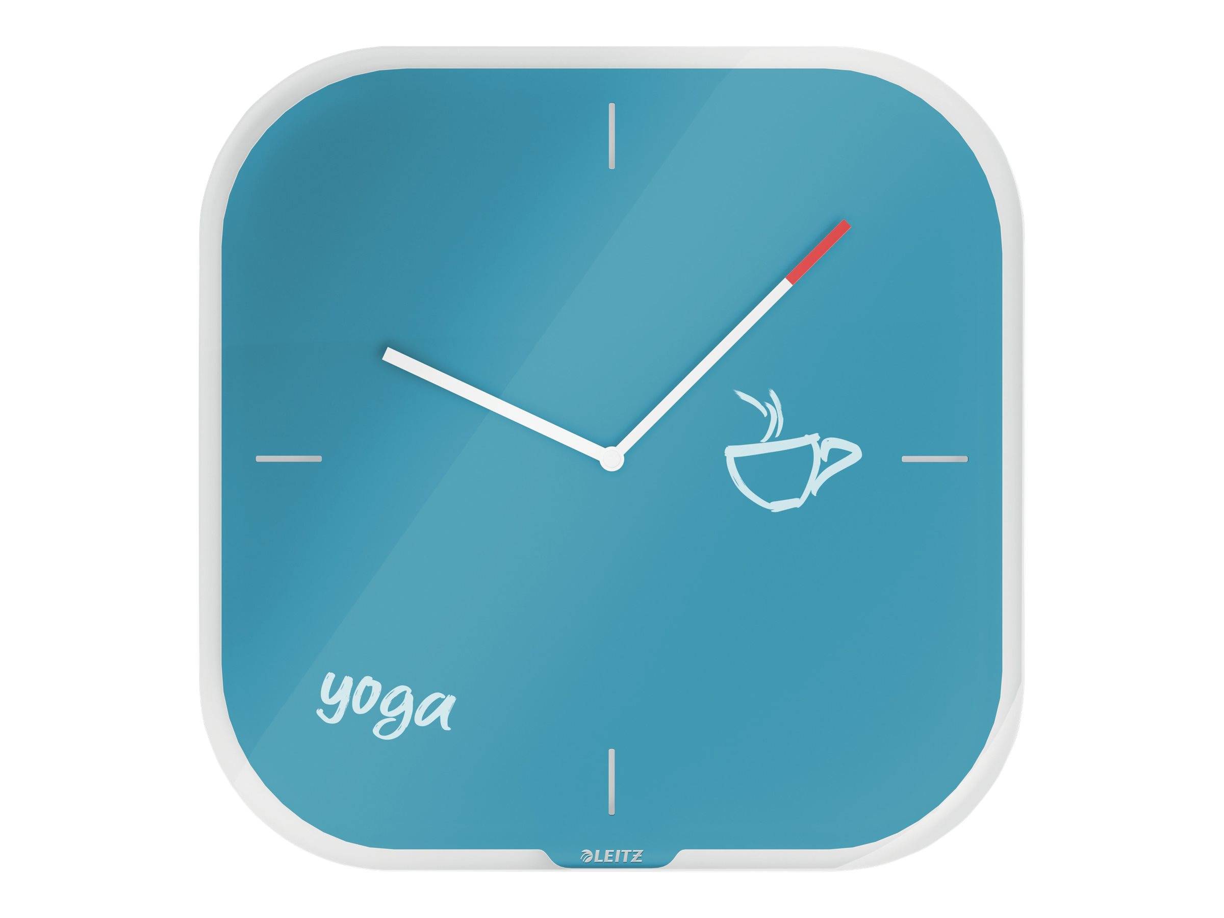 ESSELTE LEITZ - Leitz Cosy - Uhr - viereckig - Quarz - geeignet für Wandmontage