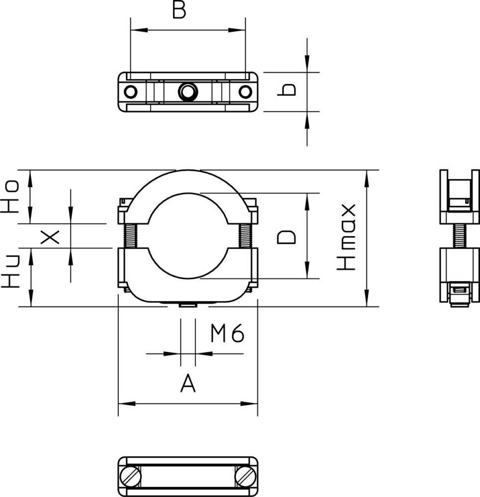 OBO Bettermann Blitz-Iso-Schelle 3022 LGR