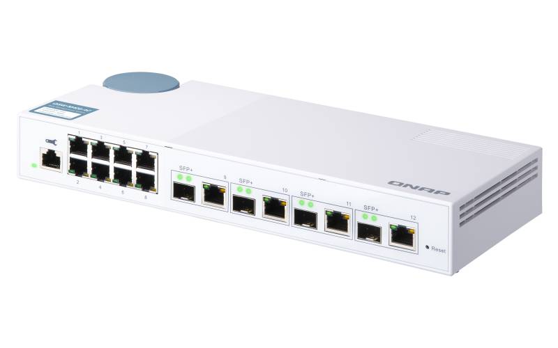 QNAP QSW-M408-4C - Switch - managed - 8 x 10/100/1000 + 4 x C 10 G-Bit SFP+