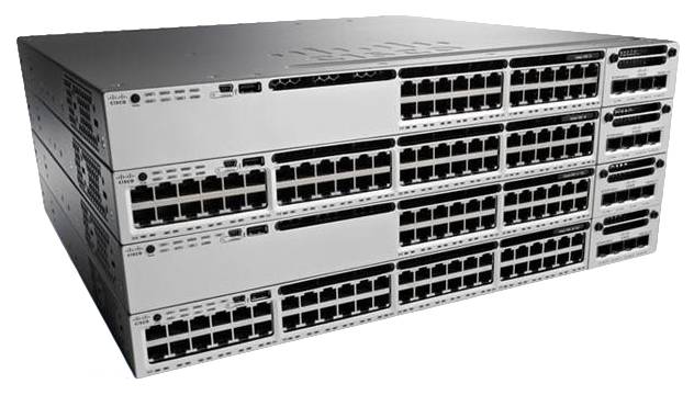 Cisco Catalyst 3850-24P-E - Switch - L3 - managed - 24 x 10/100/1000 (PoE+)