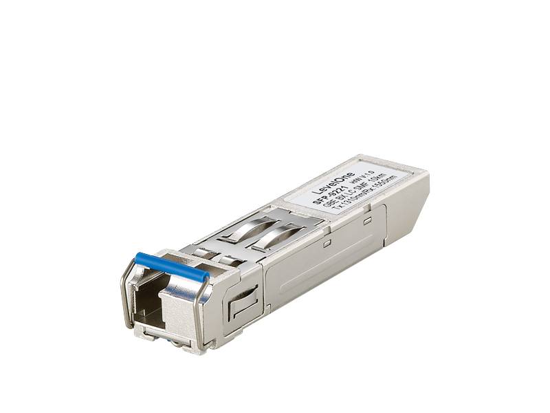 LevelOne SFP-9221 - SFP (Mini-GBIC)-Transceiver-Modul - 1GbE, Fibre Channel - Fibre Channel, 1000Base-BX10-U - LC Single