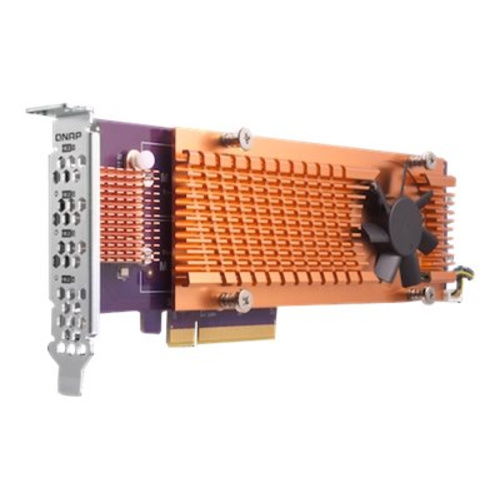 QNAP QM2-4S-240 - Speicher-Controller - SATA Low-Profile - PCIe 2.0 x4 - für QNA