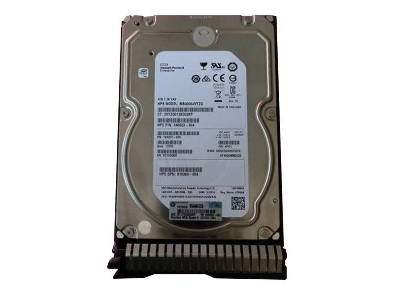 HPE Dual Port - Festplatte - 4 TB - Hot-Swap - 3.5" LFF (8.9 cm LFF)