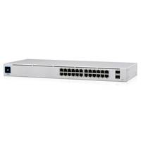 Ubiquiti Networks UniFi USW-24-PoE-EU, Managed, L2, Gigabit Ethernet (10/100/1000), Power over Ethernet (PoE), Rack-Einb