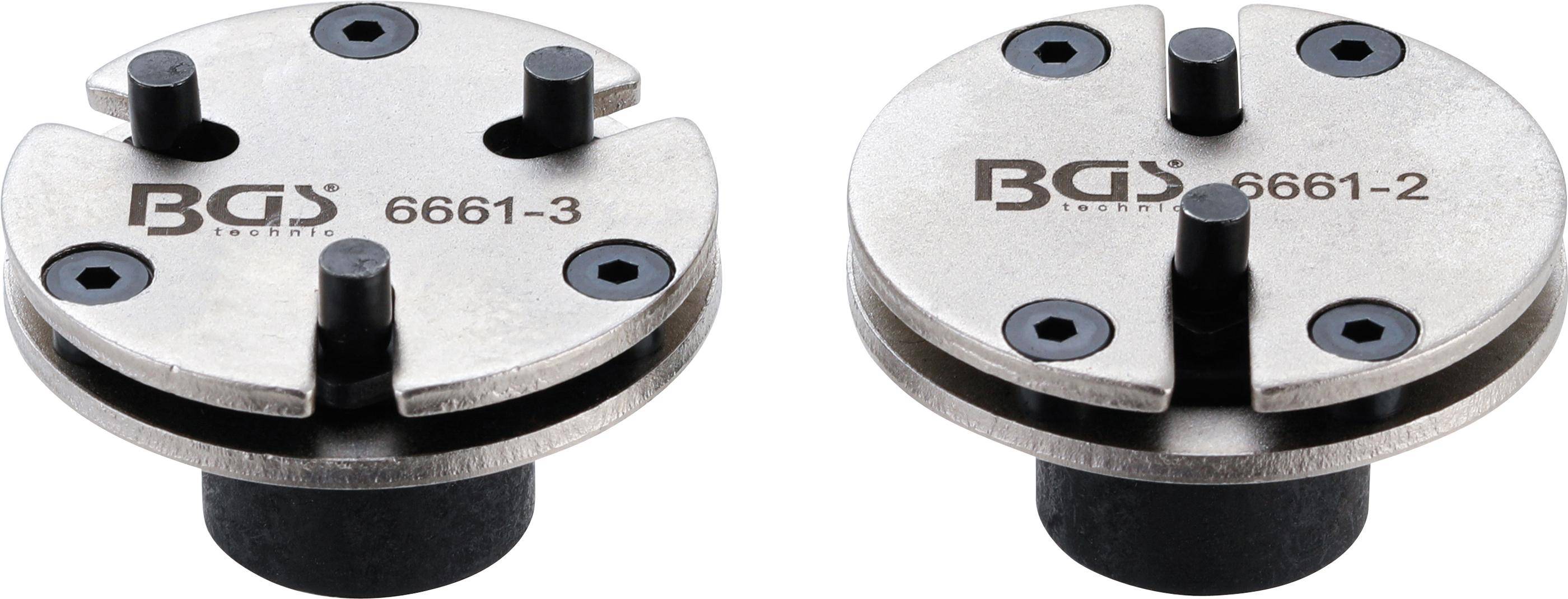 BGS technic Bremskolben-Rückstelladapter-Satz | universal | mit 2 & 3