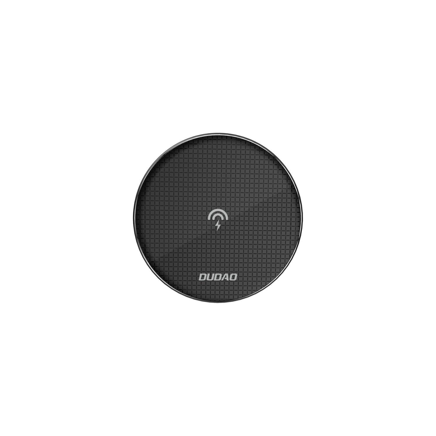 Dudao Elegnat Schnellladegerät Induktive Schnellladestation 10 W Kabellos Ladegerät kompatibel mit Smartphone schwarz