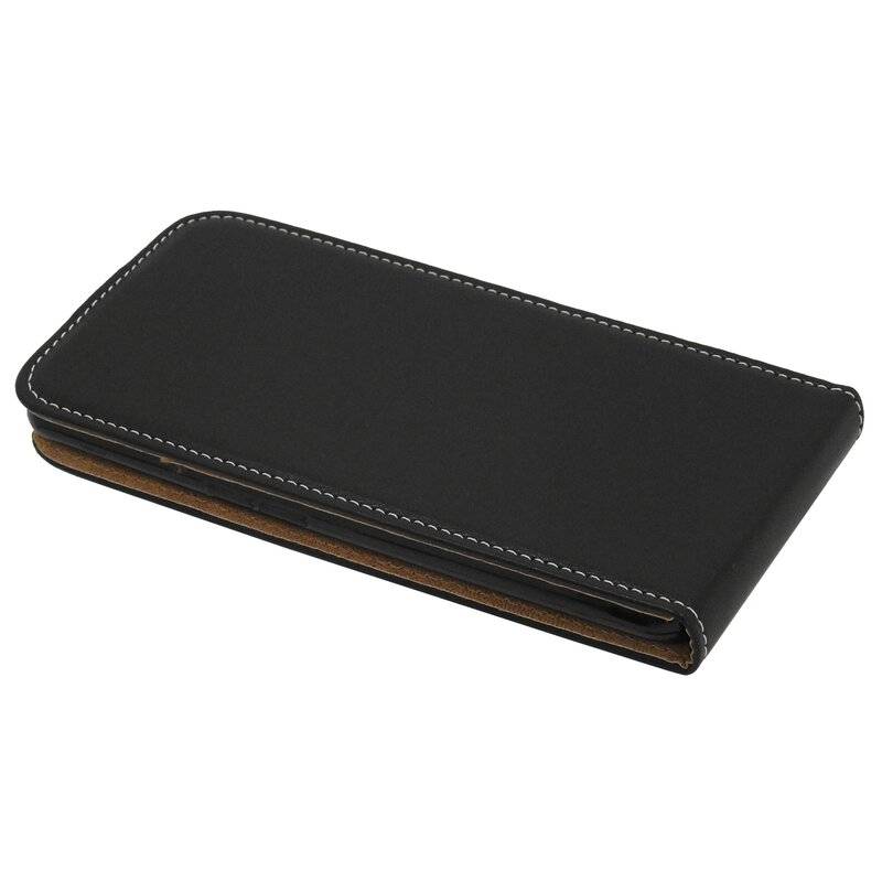 Flip Case für Oppo RX17 Neo Handy Tasche vertikal aufklappbar Schutzhülle Klapp Hülle Schwarz