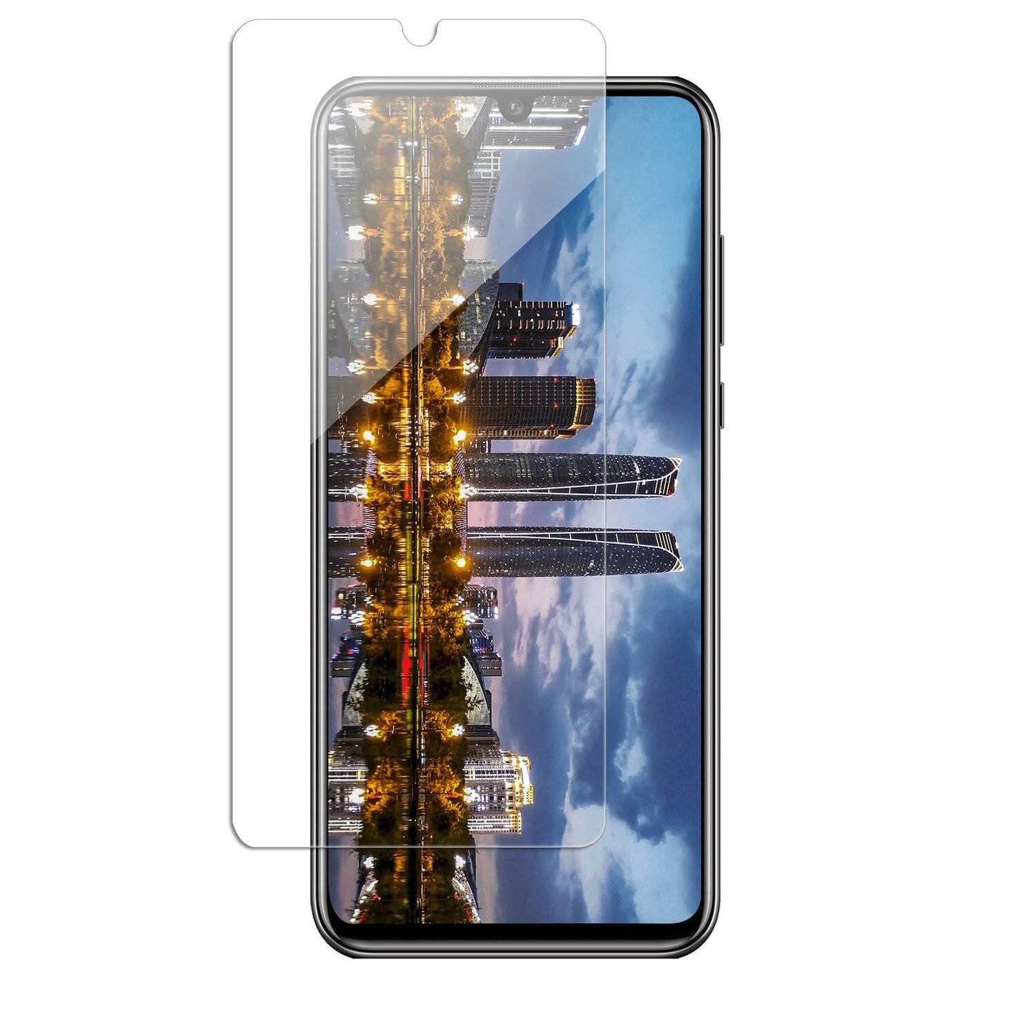 cofi1453 3X Schutz Schutz Glas 9H Tempered Glass Display Schutz Folie Display Glas Screen Protector für Huawei Y8P