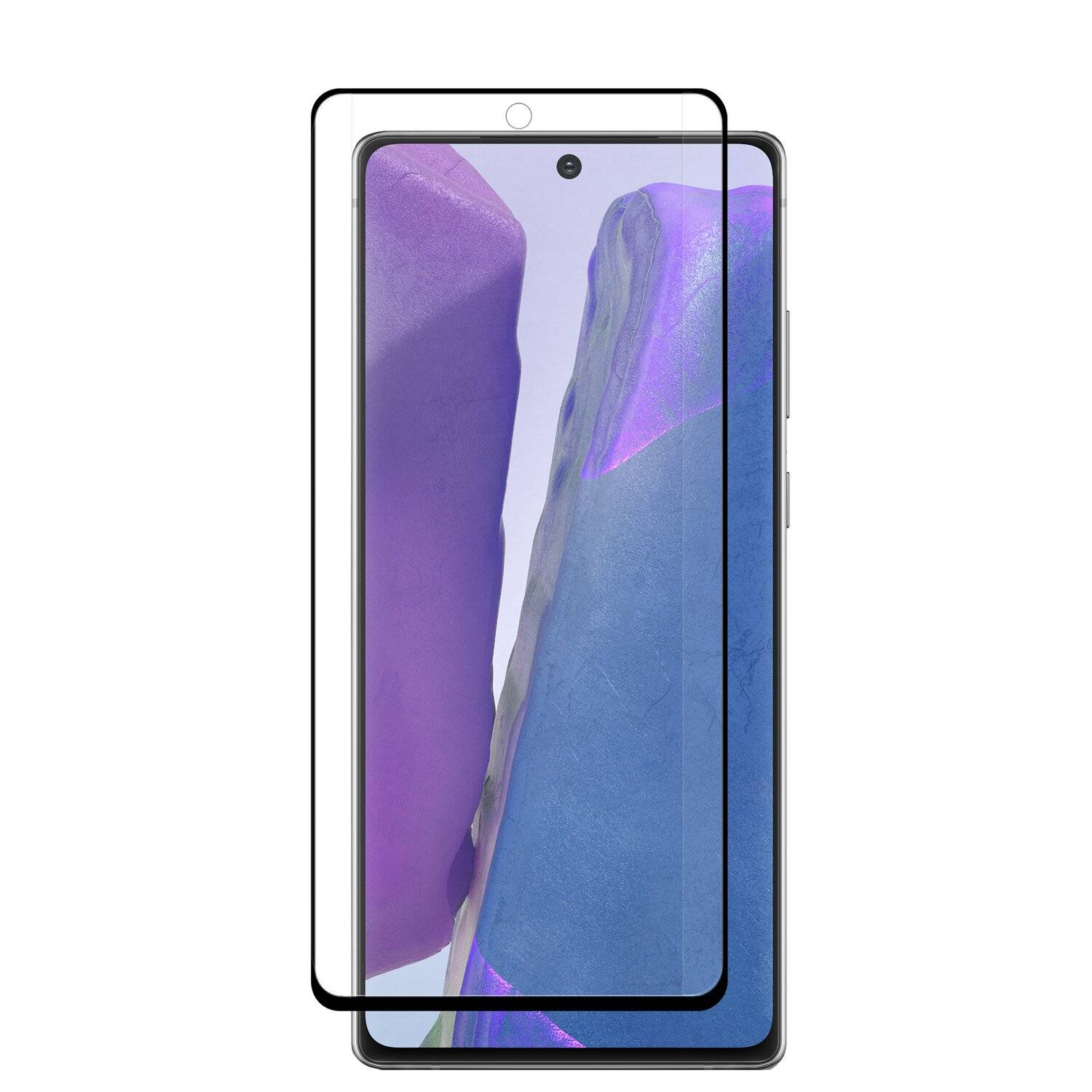 5D Schutz Glas Folie für SAMSUNG GALAXY NOTE 20 (N980F) Curved Schutz Folie Vollständig Klebend und Abdeckung