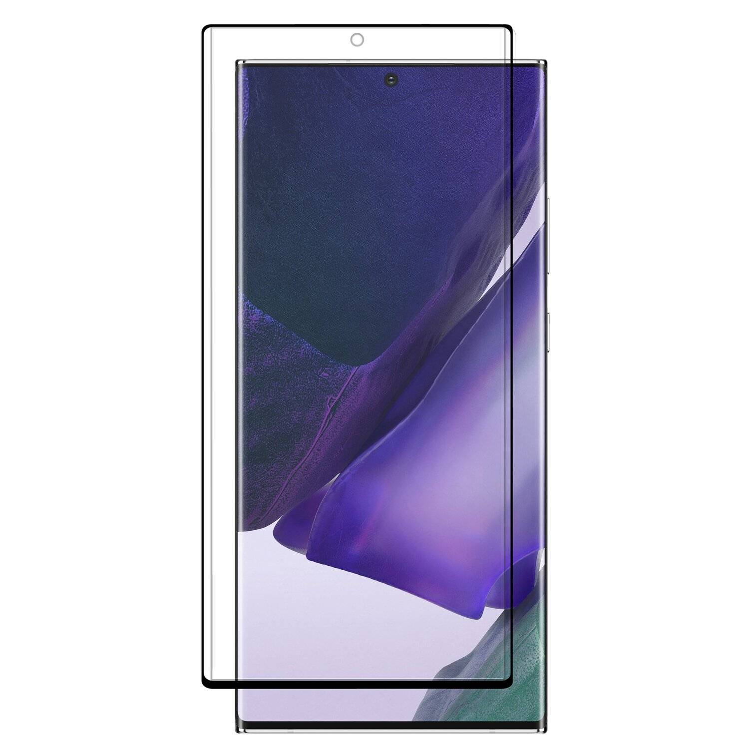 5D Schutz Glas Folie für SAMSUNG GALAXY NOTE 20 ULTRA (N985F) Curved Schutz Folie Vollständig Klebend und Abdeckung