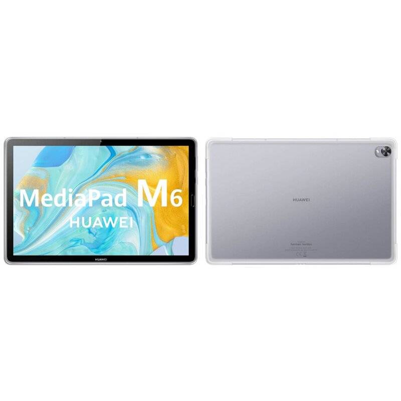 Silikon Hülle Bumper Transparent für HUAWEI MEDIAPAD M6 10.8 Zoll Case TPU Soft Handyhülle Cover Schutzhülle
