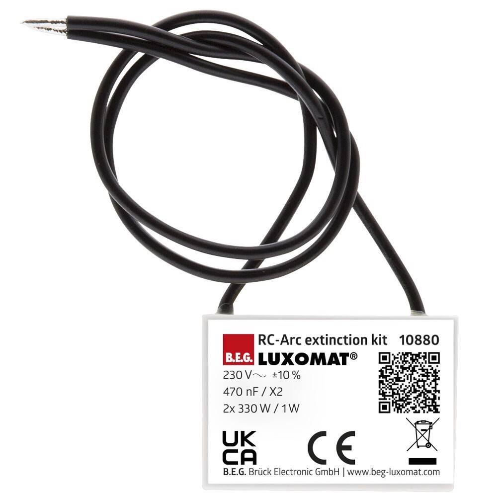 BEG Brück Electronic RC-Löschglied RC-Loeschglied weiß