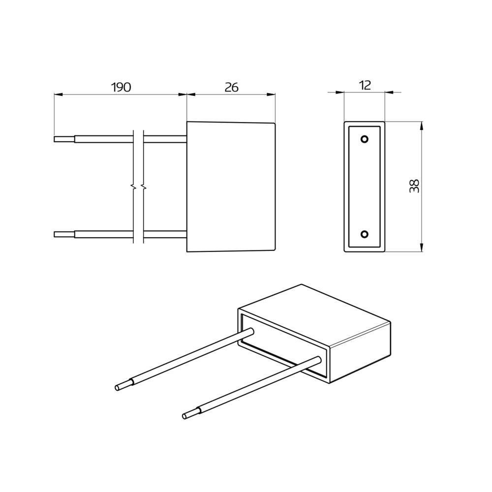BEG Brück Electronic RC-Löschglied RC-Loeschglied weiß