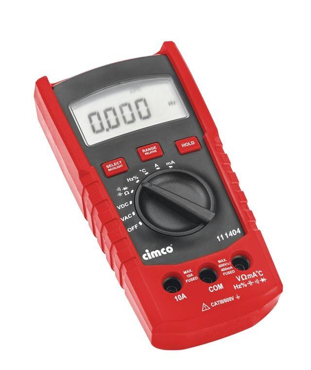 Cimco Werkzeuge Multimeter, digital 111404