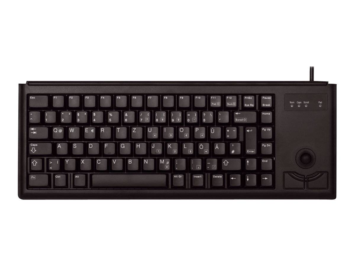 CHERRY Compact-Keyboard G84-4400 - Tastatur - PS/2
