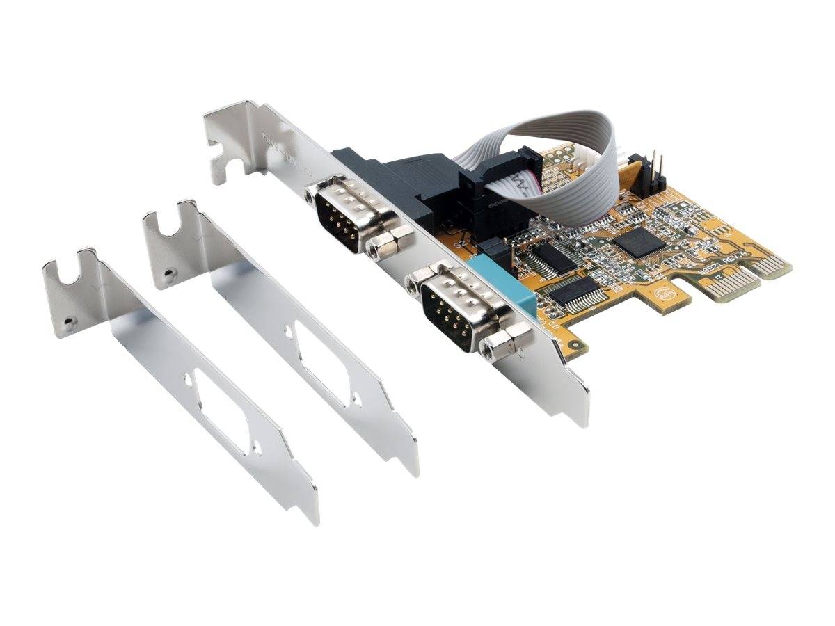 Exsys EX-44082 - Serieller Adapter - PCIe 3.0 x16 Low-Profile