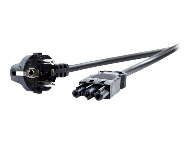 Bachmann - Stromkabel - CEE 7/4 (M) rechtwinklig zu GST18i3 (W)