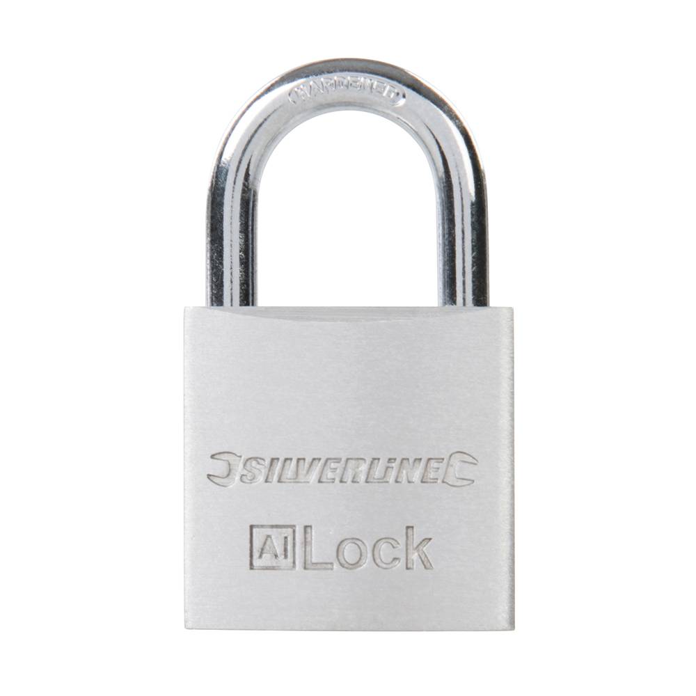 Aluminium Vorhängeschloss 30 mm