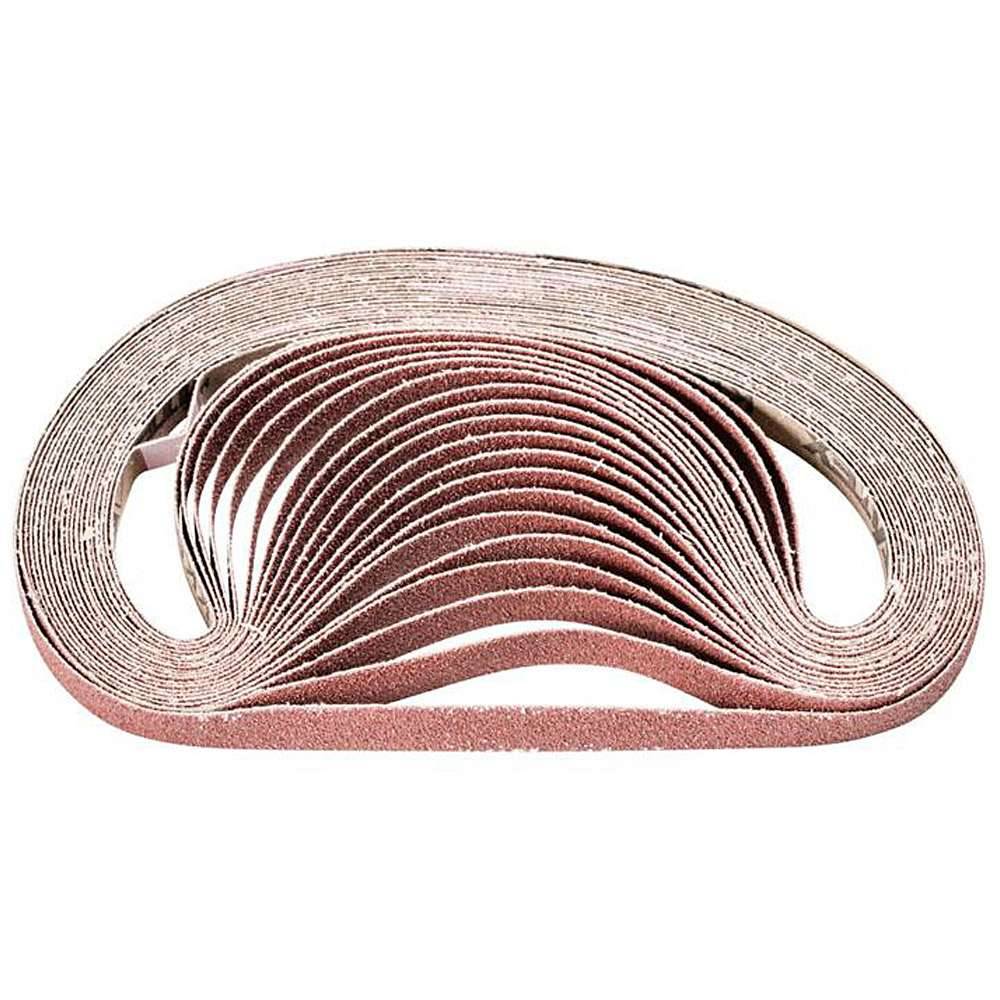 Schleifband - PFERD - Korund A - Korngröße 60 - Maße (T x L) 12 x 520 mm - Bezeichnung BA 12/520 J A 60 - VE 100 Stk. - Preis per VE
