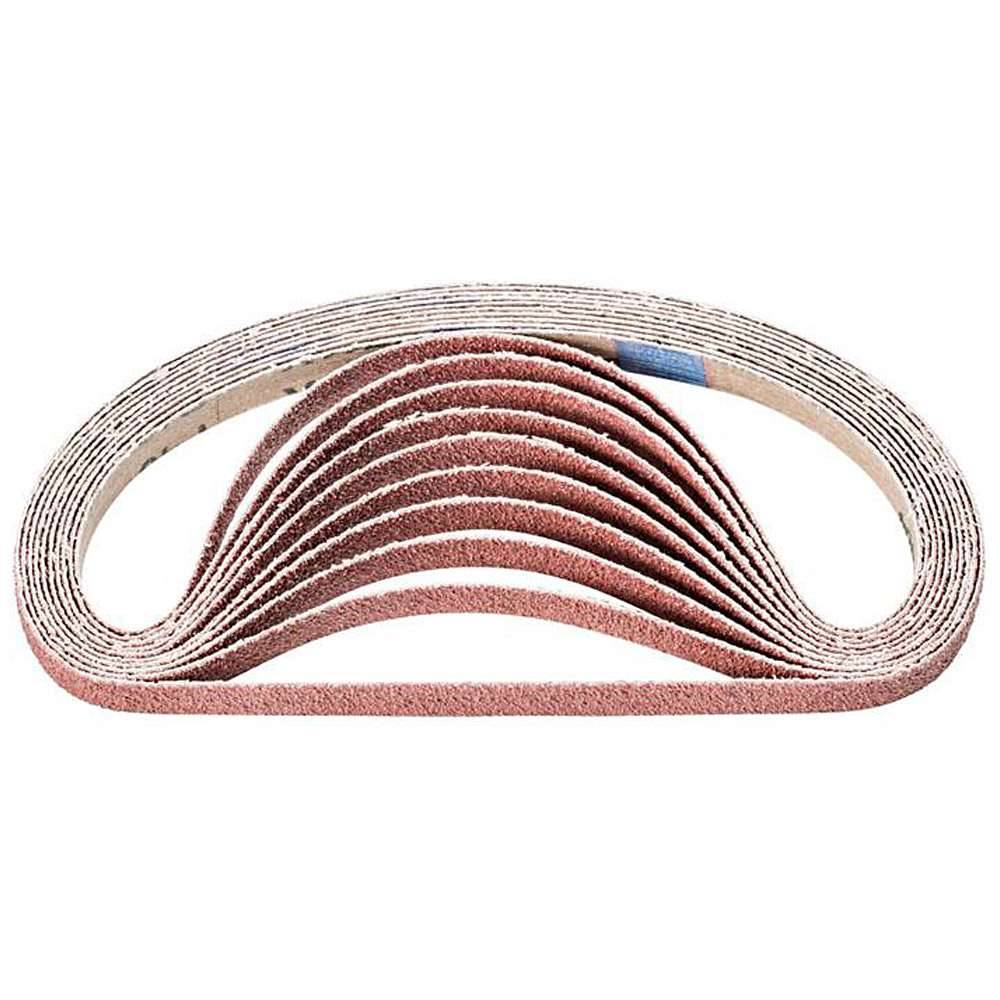 Schleifband - PFERD - Korund A - Korngröße 40 - Maße (T x L) 12 x 520 mm - Bezeichnung BA 12/520 X A 40 - VE 100 Stk. - Preis per VE