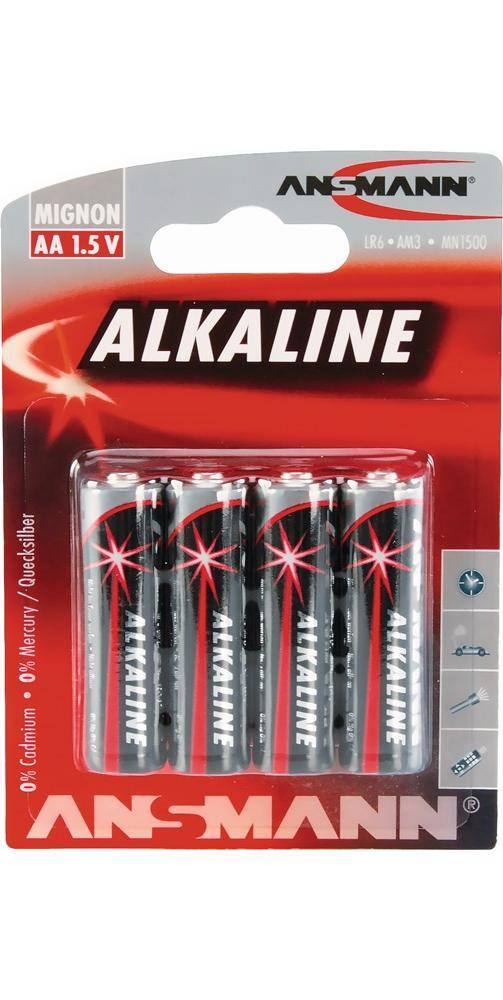 ANSMANN Batterie 1,5 V AA-AM3-Mignon 2800 mAh LR6 4906