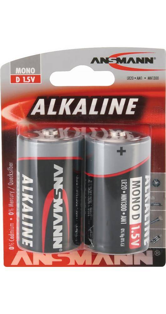 ANSMANN Batterie 1,5 V D-AM1-Mono 16000 mAh LR20 4920