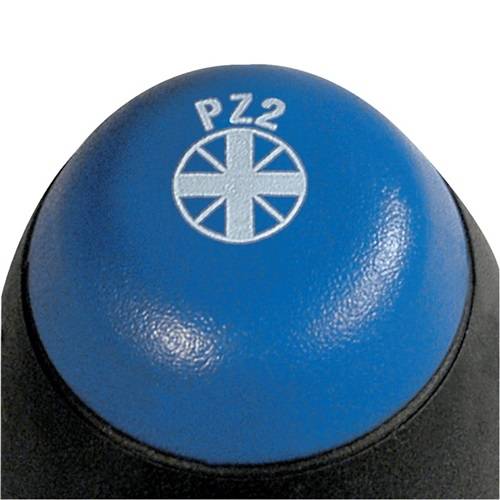 Schraubendreher P827620 PZD 2x100mm Gesamtl.213mm Rundkl.Mehrkomponenten-Krafthe