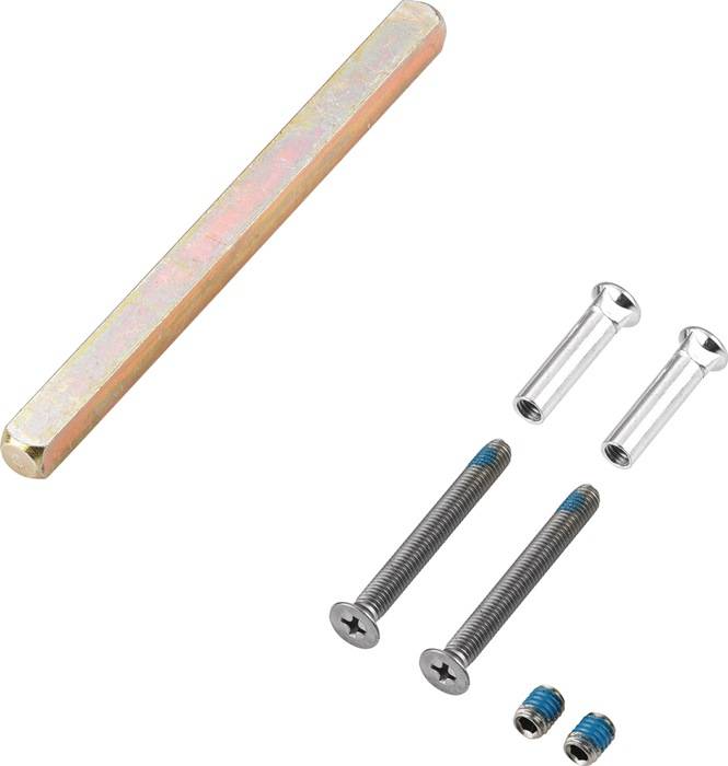 Bef-set.ASL® G/G (Kurzschild) 39-58mm M5x45 4-KT.8x115mm FSB
