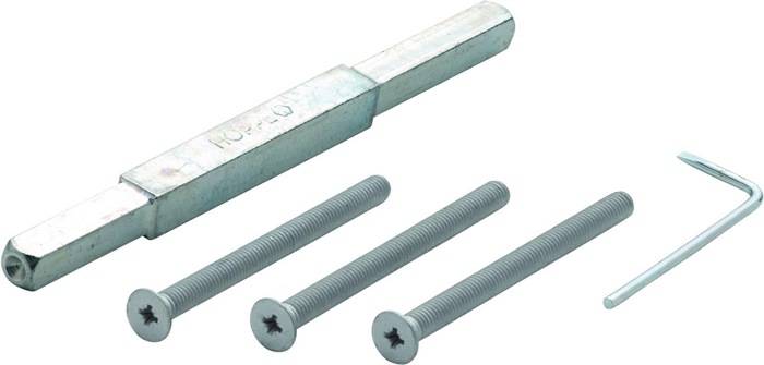 Befestigungsset Türd.82-87mm Schrauben-L.M6x95 verz. VK10mm Stift-L.165mm Hoppe®