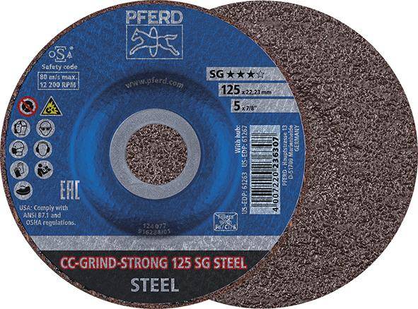 Schleifscheibe CC-Grind STRONG-STEEL 115mm PFERD