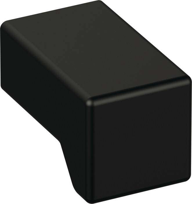 Möbelknopf 547.15B Ku.90 tiefschwarz ma HEWI