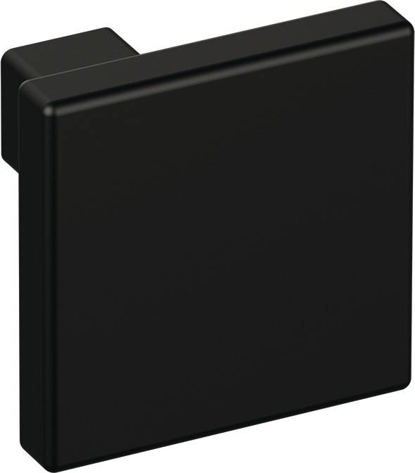 Möbelknopf 547.32B2 Ku.90 tiefschwarz ma HEWI