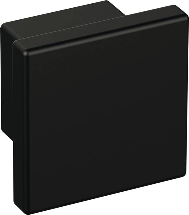 Möbelknopf 547.32B3 Ku.90 tiefschwarz ma HEWI