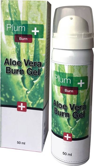Brandwundengel Aloe Vera 50 ml Wasserbasis,transp.PLUM…