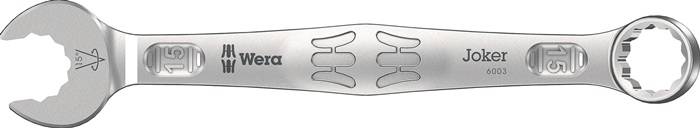 Ringmaulschlüssel 6003 Joker SW 15mm L.174mm Form A legierter WS WERA