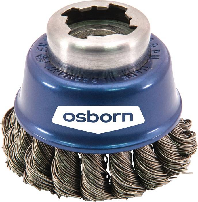 Topfbürste X-LOCK D.65mm M14 Drahtstärke 0,35mm STA 12500min-¹ OSBORN