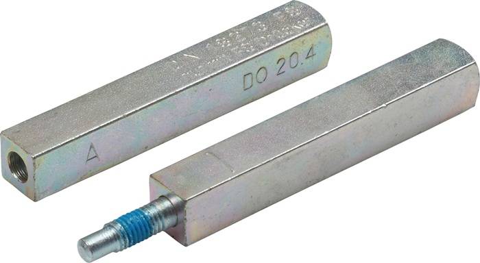 Panik-Stift 120 FS SECURE 4-KT.9mm TS 72-78mm geteilter Vollstift OGRO