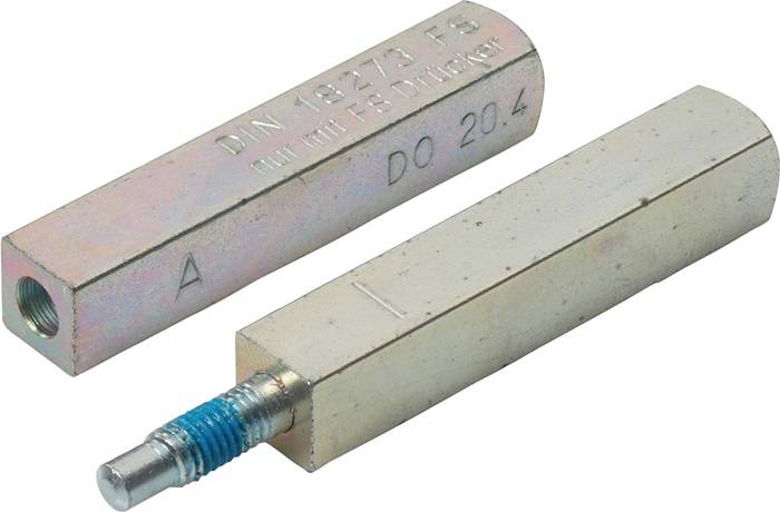Panik-Stift 120 FS SECURE 4-KT.9mm TS 51-57mm geteilter Vollstift OGRO