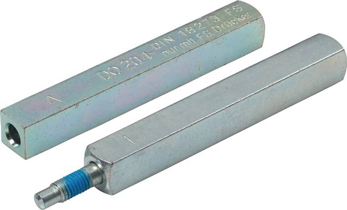 Panik-Stift 120 FS SECURE 4-KT.9mm TS 93-99mm geteilter Vollstift OGRO