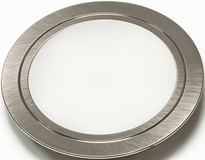 L & S DEUTSCHLAND GmbH Einbauleuchte Chip Emotion 12 V 4 W EL.-D.68mm Rahmenfarbe Edelstahloptik L&S 2000017