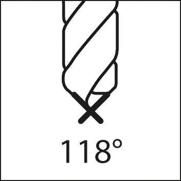 Spiralbohrer HSS DIN338N 2,0mm 118G Typ N 4xD A0022.0 TiN Tip Dormer