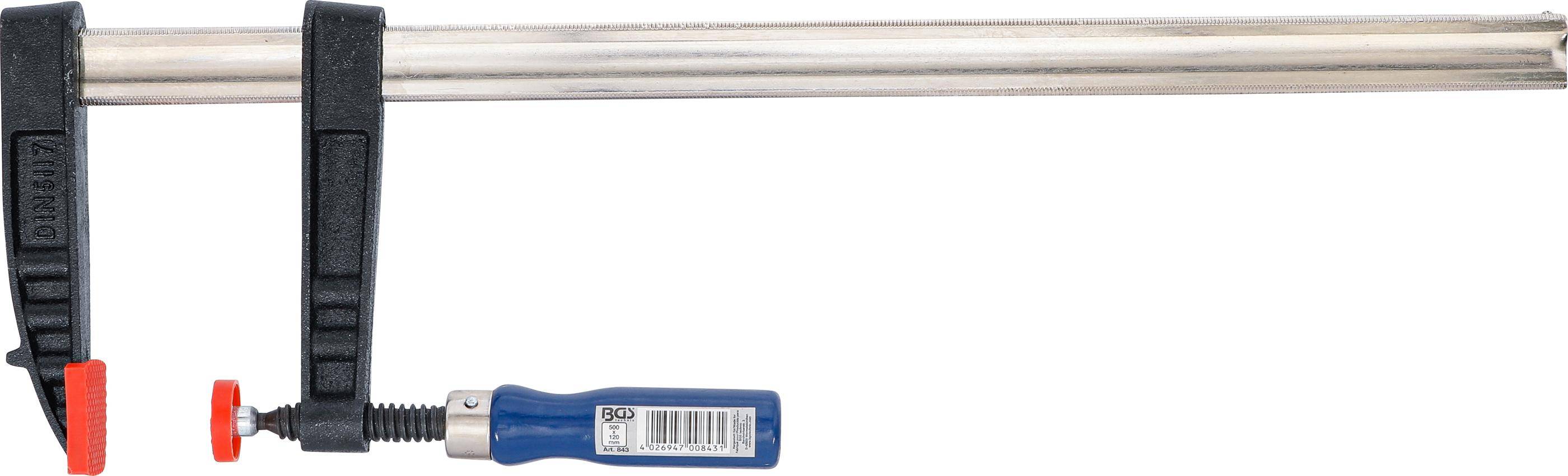 BGS technic Schraubzwinge | 500 x 120 mm