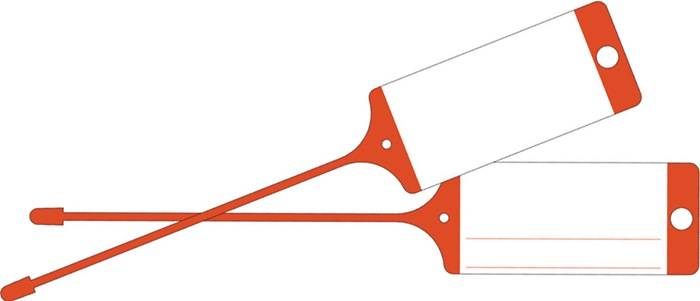 Warenanhänger rot neutral 100St./Karton EICHNER