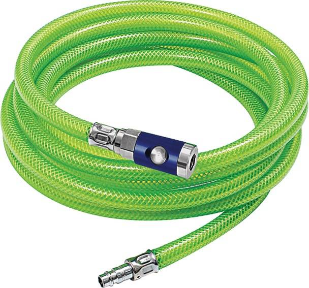 Gewebeschlauchset ID 9mm AD 15mm L.5m leuchtgrün