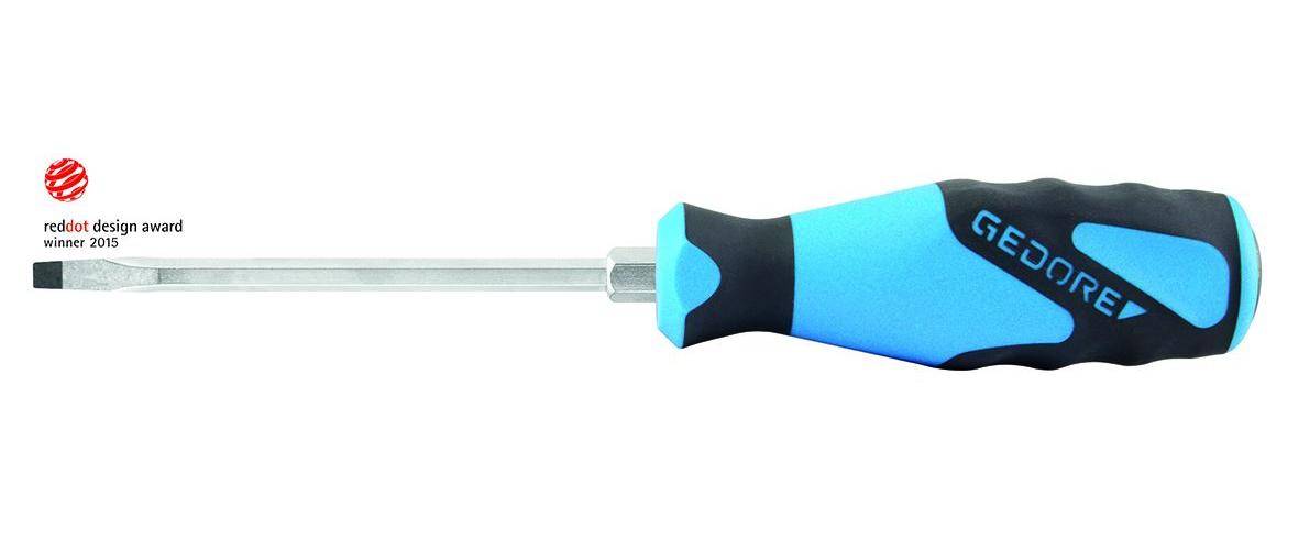 GEDORE 2154SK 3,5 3K-Schraubendreher mit Schlagkappe Schlitz 3,5 mm
