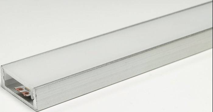 LED Leuchtenprofil Paris Paris Nutmaß 18x7mm Einbau Alu.EV1 L&S