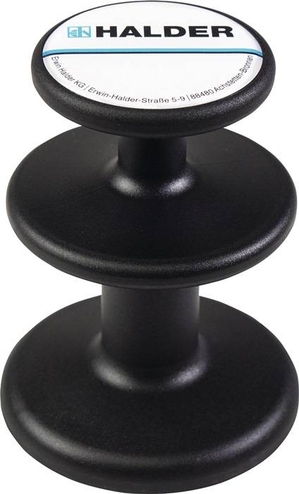 Magnethalter D.65mm schwarz HALDER