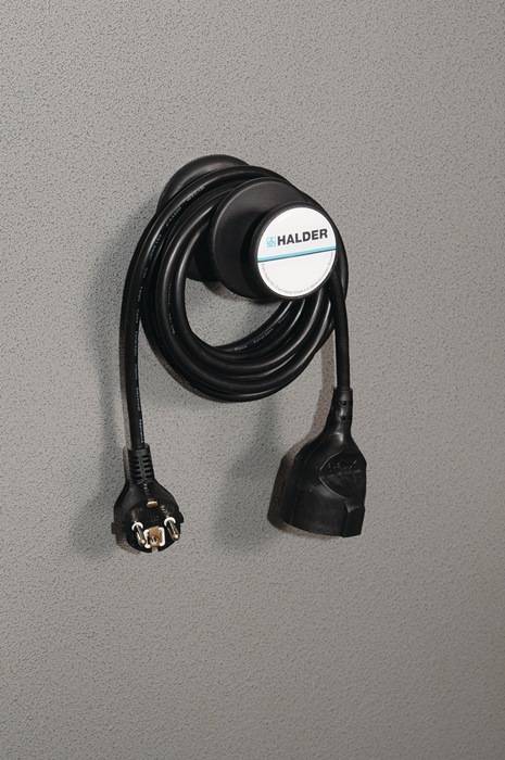 Magnethalter D.65mm schwarz HALDER