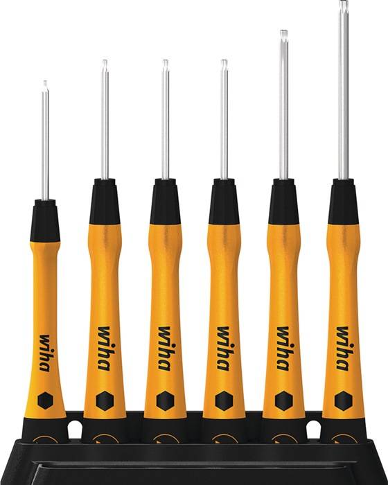 Feinmechanikerschraubendrehersatz 6 teilig TORX® ESD